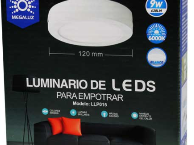 Luminario Led para empotrar