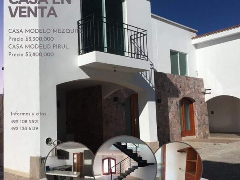 Venta casa Sierra Alicia Zacatecas