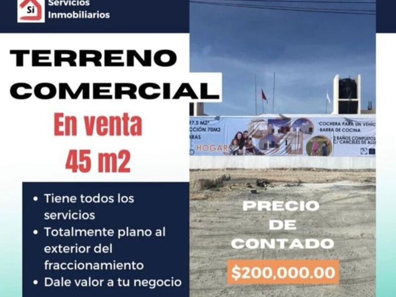 Venta terreno comercial Zacatecas