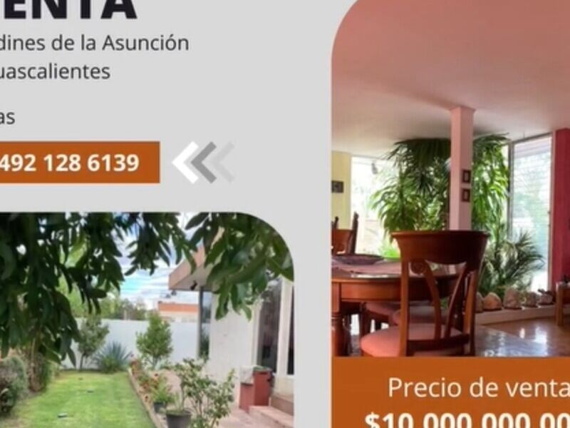 Venta casa Asuncion Aguascalientes