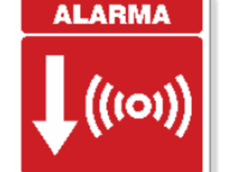 Señaletica Alarma Incendios Acrilico C.Mexico