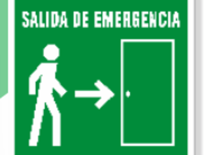 Señaletica Salida Emergencia C.Mexico
