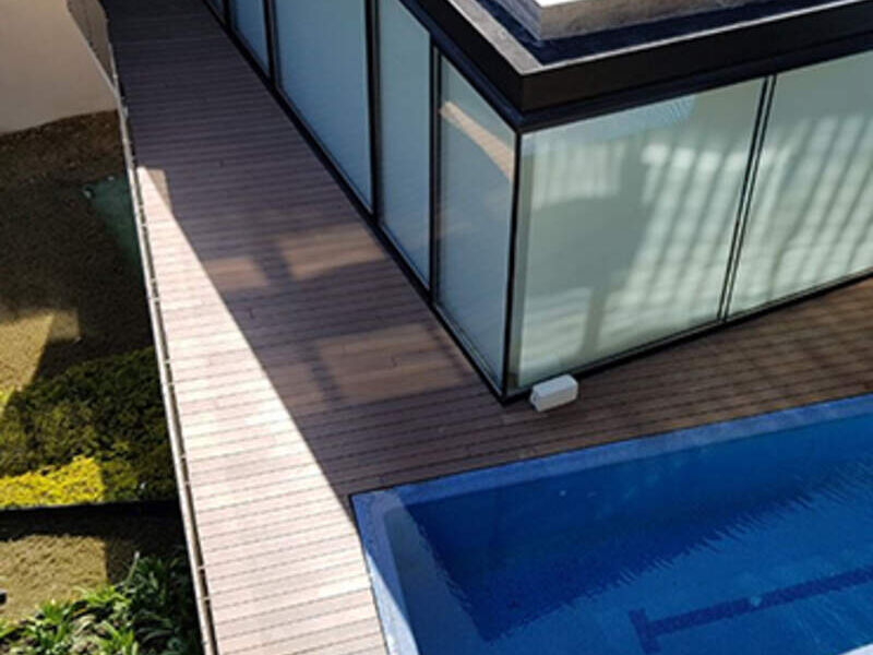 Piso Deck Madera en Aguascalientes
