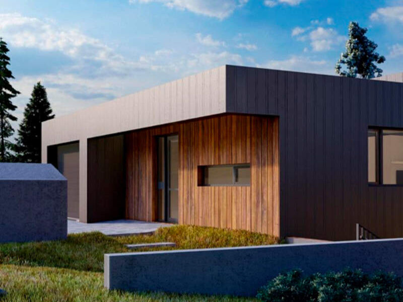 DISEÑO VIVIENDA ESTILO NORDICO MONCLOVA