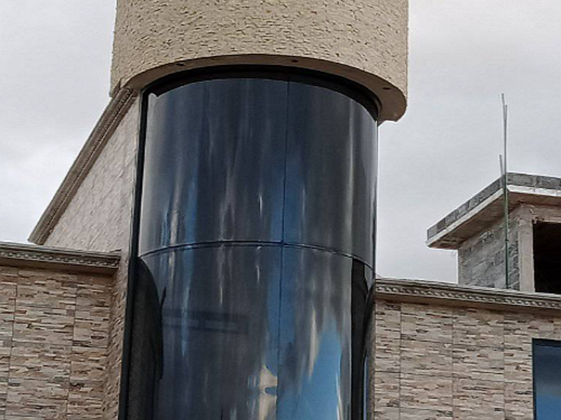 Ventana ovalada en vidrio templado Tlaxcala