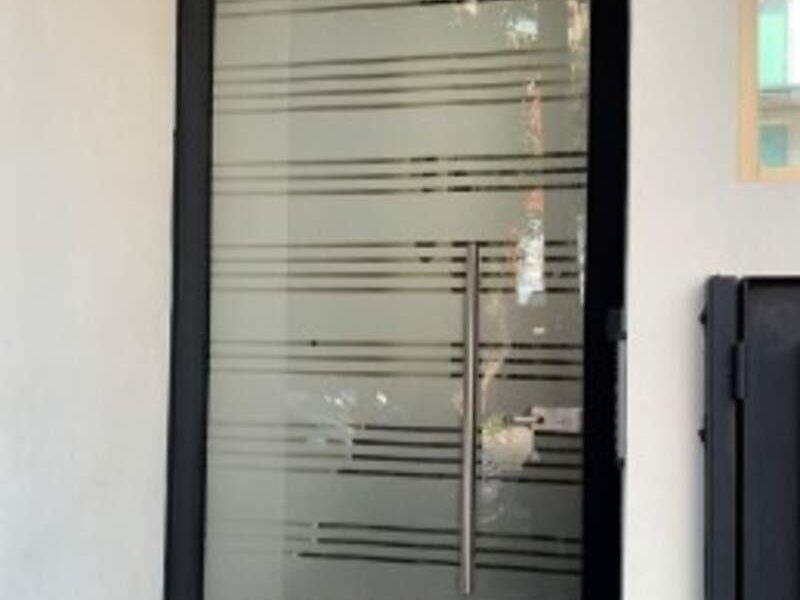 Puerta de vidrio en Ciudad de México