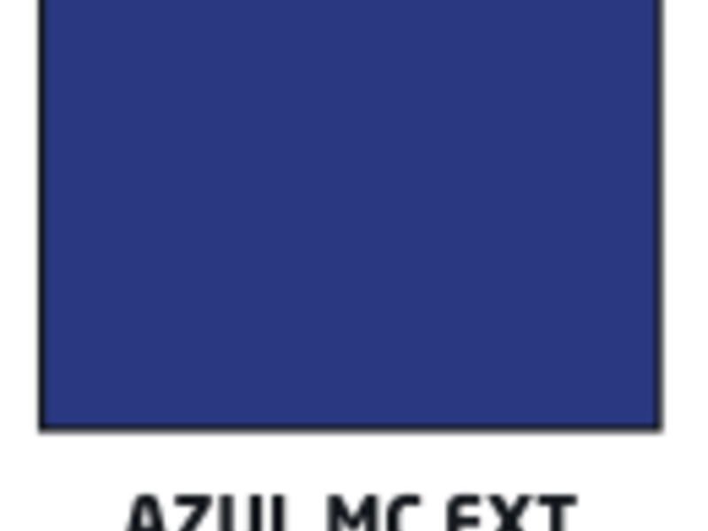 Pintura azul mc ext Mexico