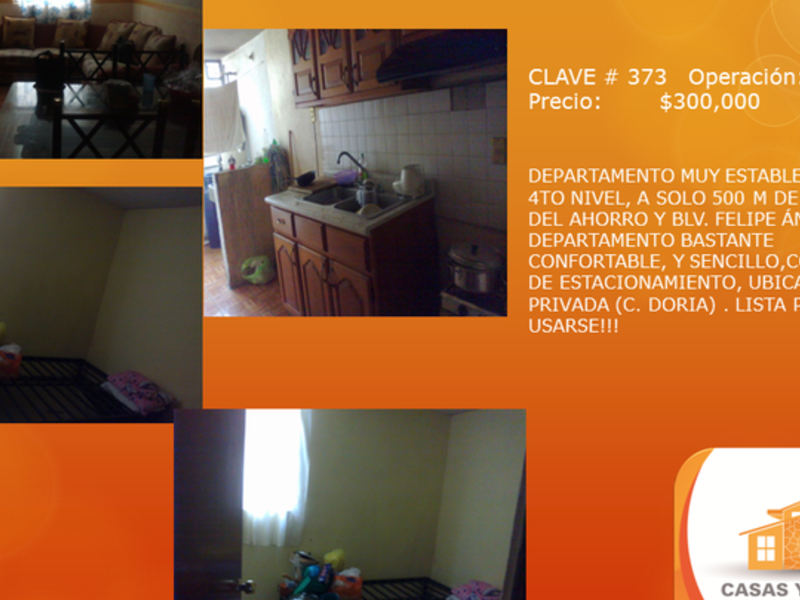 Venta departamento Pachuca