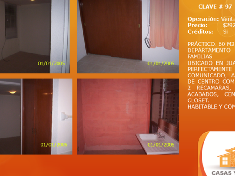Venta departamento Juan Doria Pachuca