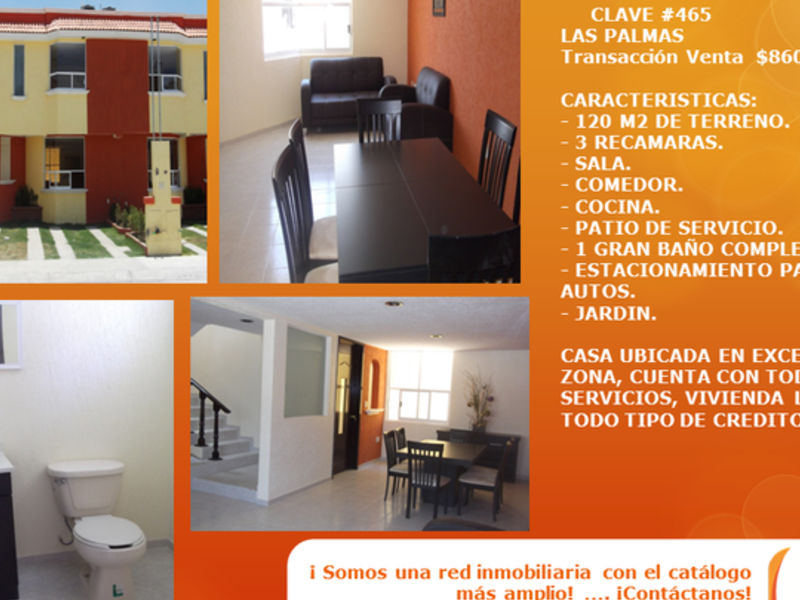 Venta casa Palmas Pachuca