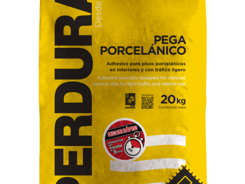 Pega Porcelánico Secado Rápido Manzanillo