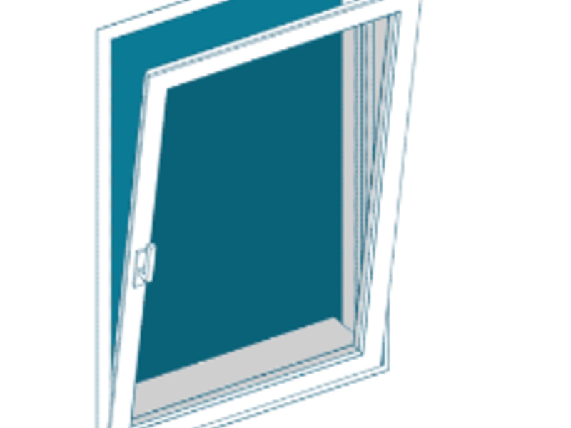 Ventana DE ALUMINIO oscilobatiente PUEBLA