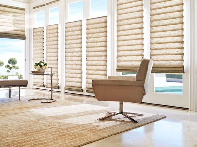 Cortinas Romanas PVC N.Leon 