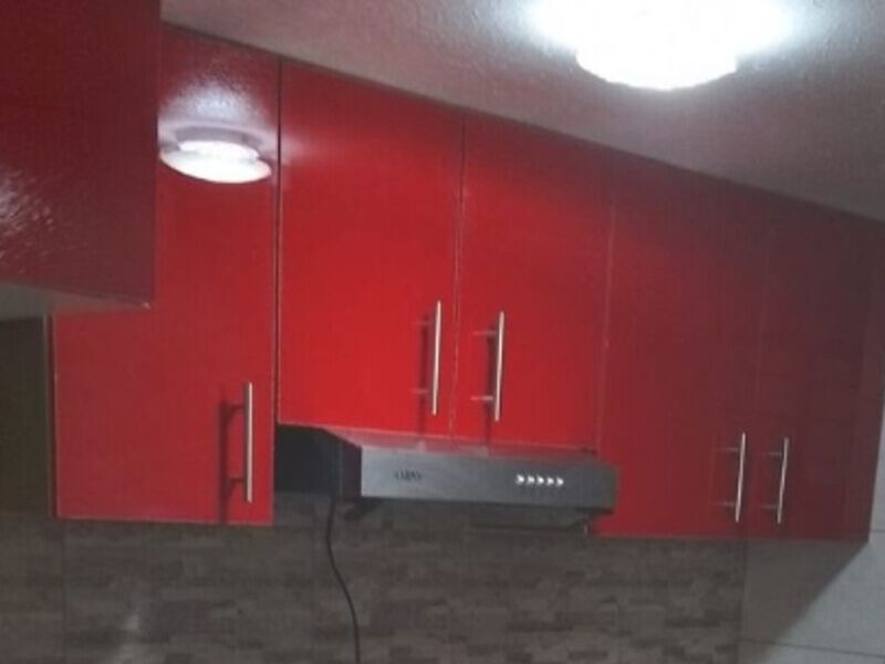 Mueble Integral Brillo rojo Mexico 
