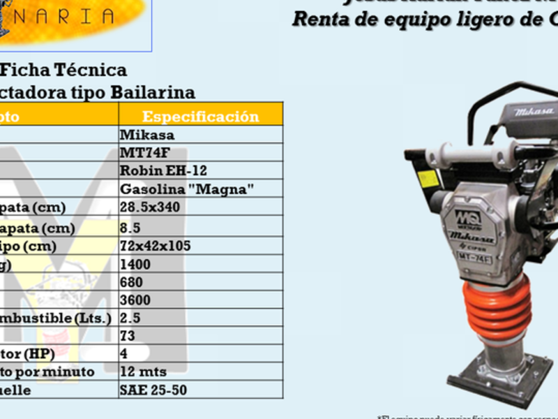 Compactadora bailarina 2t Ciudad de México