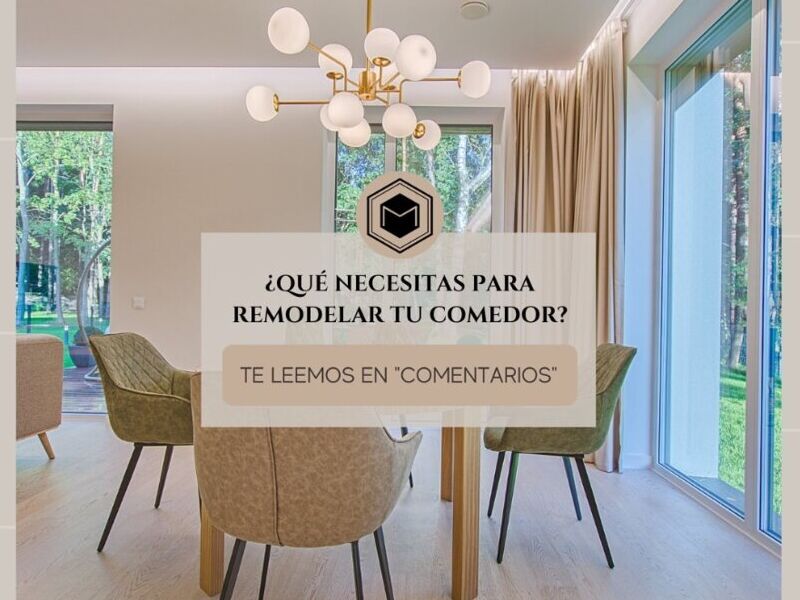 Remodelación Comedor