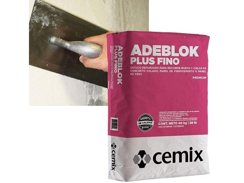 ADEBLOK PLUS FINO BTO / 40 KG Querétaro