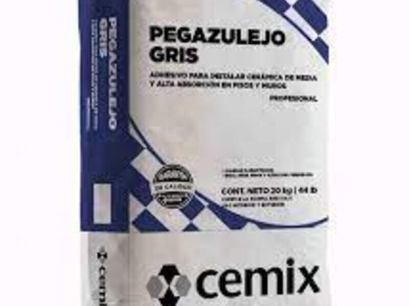 Pegazulejo Gris 20 Kg Querétaro