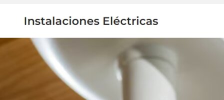 Instalciones Electricas.