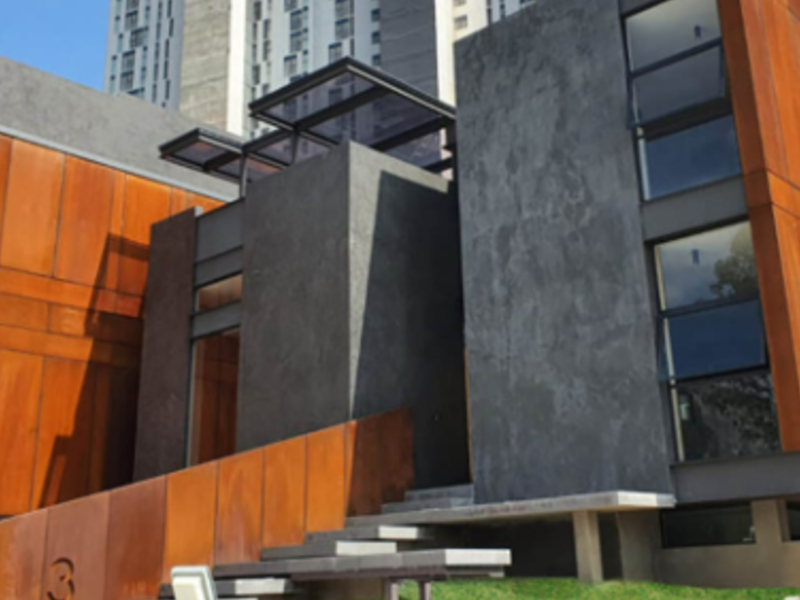 Acero Corten Tonos Naranjas Tijuana