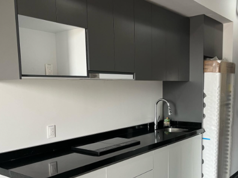 Cocina MDF gris México