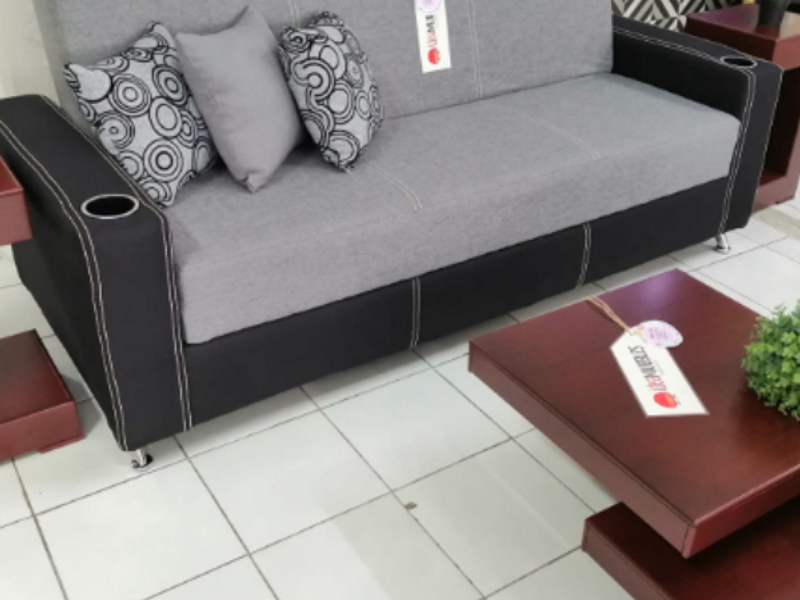 Sillón gris mate