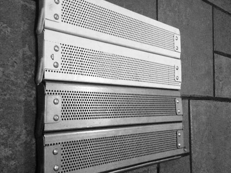 Cortina galvanizada