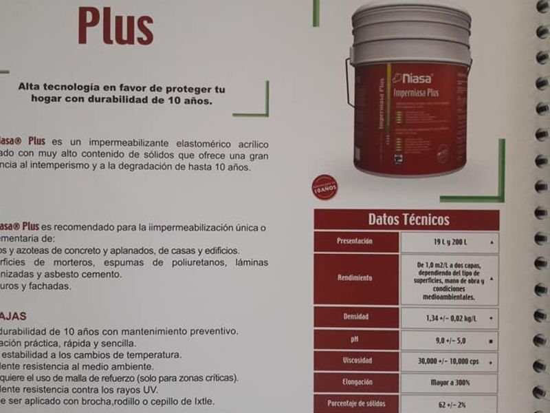 Impermeabilizante Imperniasa plus Chihuahua