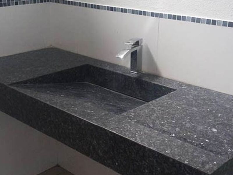 Lavanetas Mármol negro con blanco