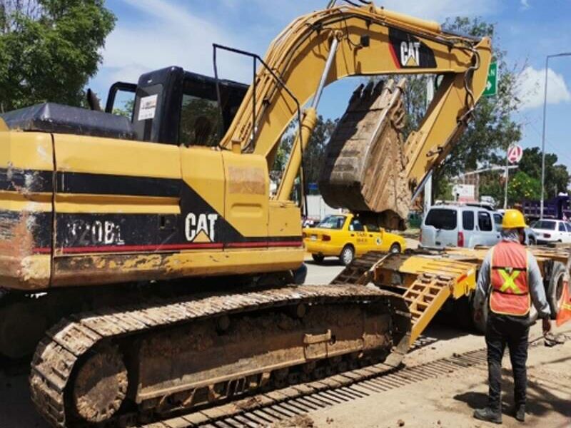 Excavadora oruga Mèxico