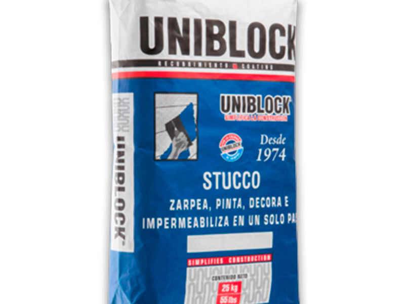UNIBLOCK BLANCO 40 KG CDMX