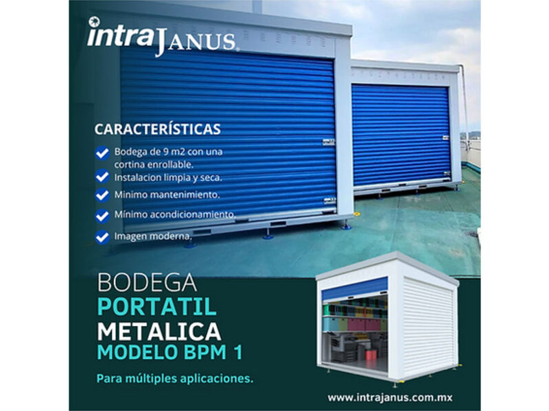 Bodega Portátil Metálica BPM1 México