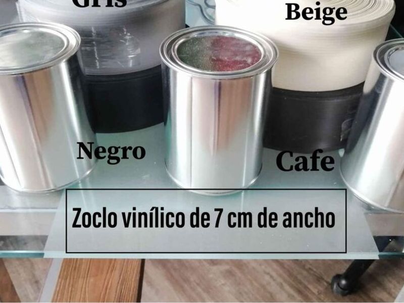  Zoclo vinílico en CDMX