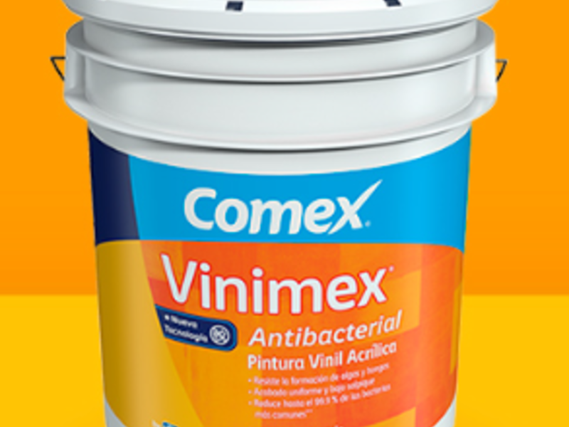 Pintura vinílica ahulada y lavable