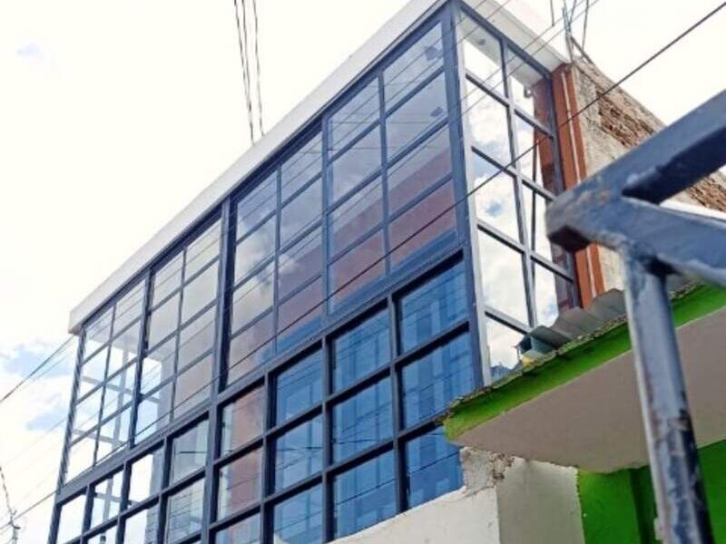 Fachada con fijos Chiapas