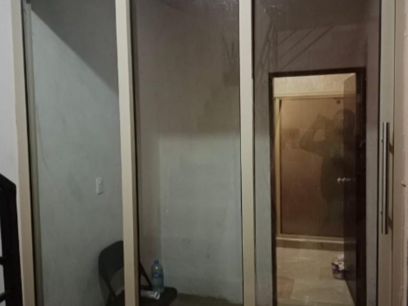 Puerta corrediza vidrio templado Matamoros