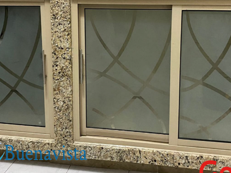 Ventana corrediza vidrio blanco Tamaulipas