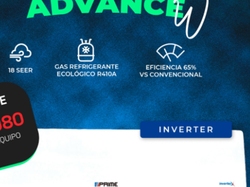 Aire acondicionado prime Monterrey Nuevo León