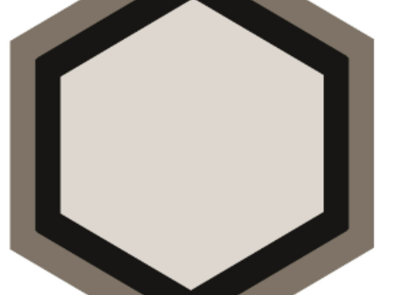 Cerámica Hexagonal Retro México