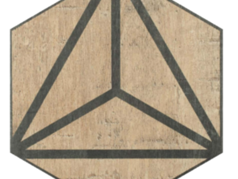 Cerámica Hexagonal Piramide México