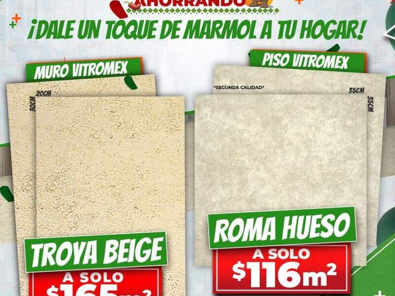 Marmol Troya Beige en Oaxaca