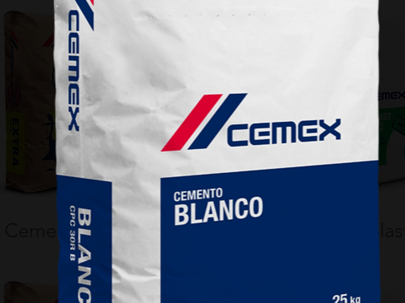 Cemento Portland Blanco CPC 25 Kg Monterey 