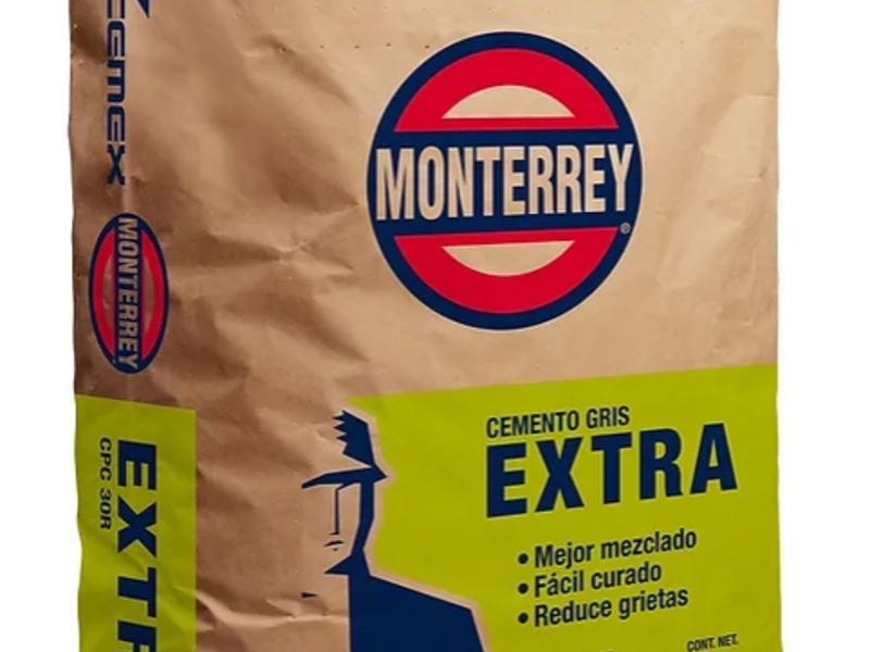 Cemento Gris Impercem 50 Kg Monterey 