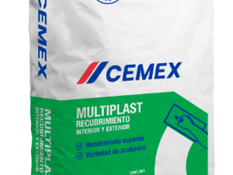 Cemento Multiplast Blanco Monterey 