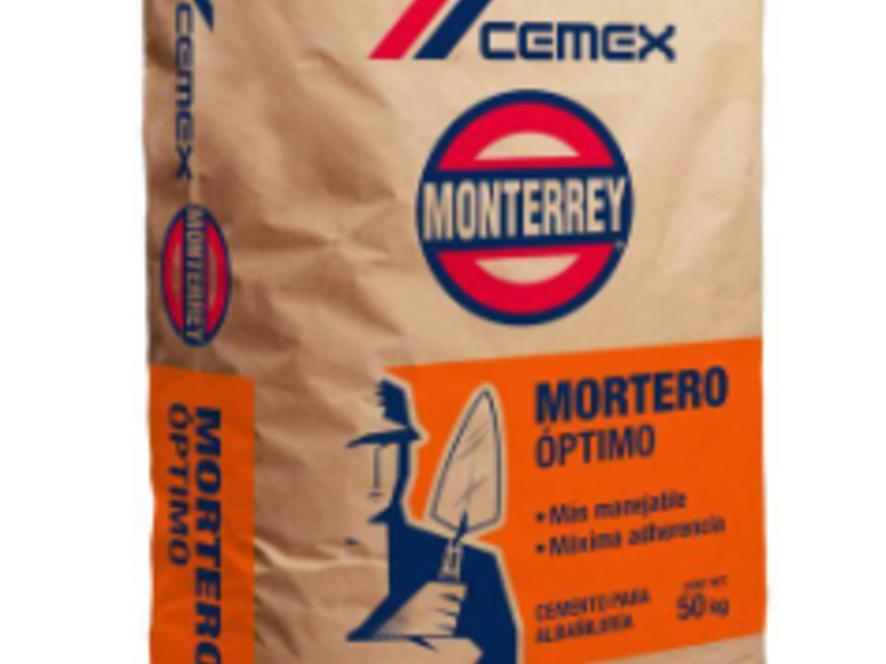 Cemento Montero Optimo Monterrey