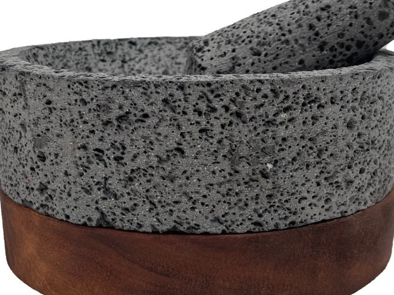 Molcajete Piedra Volcánica Calli 6 México