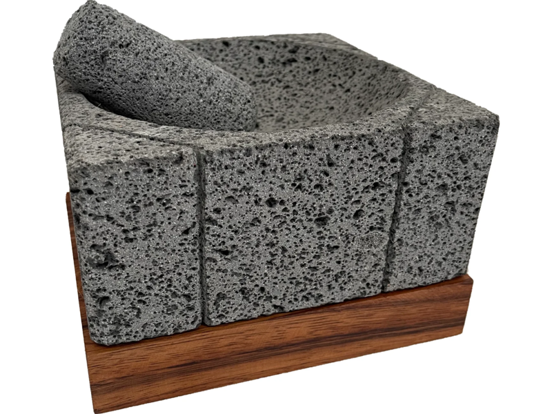  Molcajete Cuadrado Acohuic México