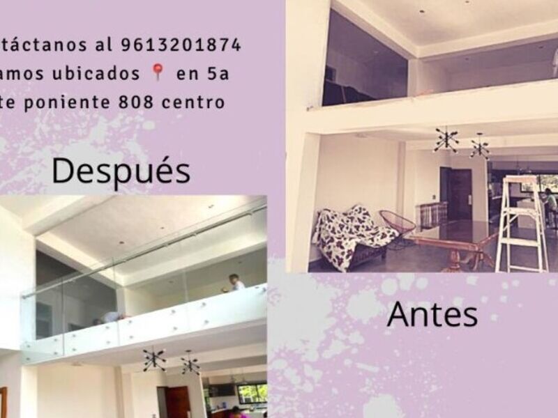 Pasamano en acero inoxidable Tuxtla Gutiérrez