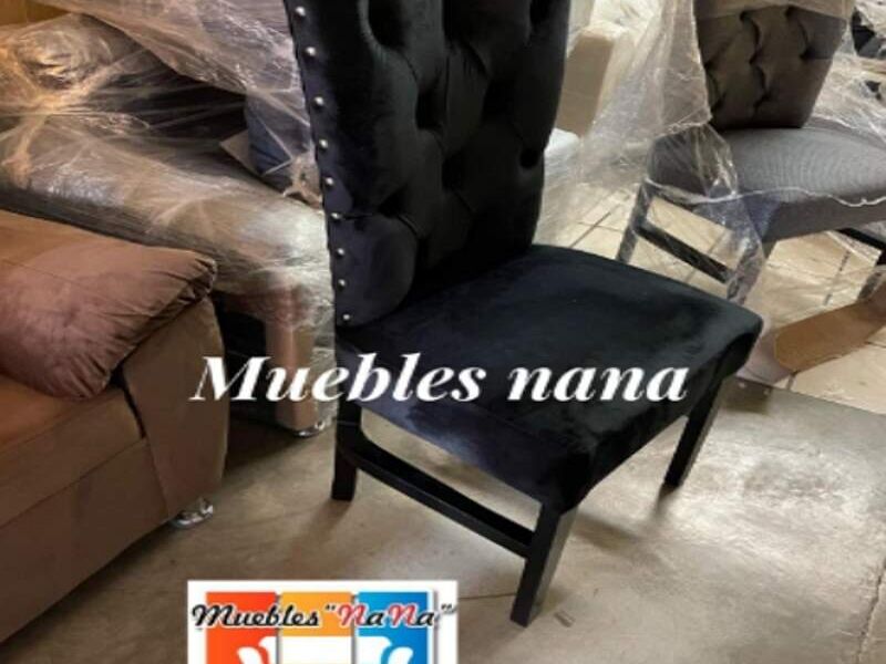 SILLA NANA NEGRA MEXICO