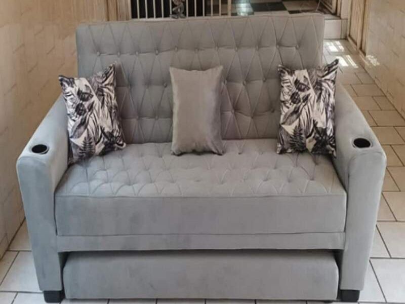 SOFA CAMA GRIS MEXICO